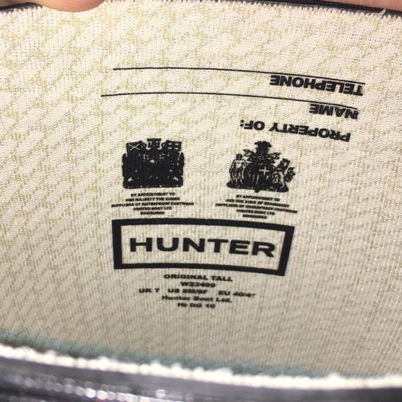 Hunter Rain boots, Tall, Gloss - Picture 4 of 4